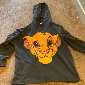 Zara lion king hoodie